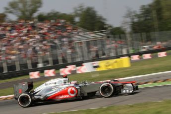 © 2012 Octane Photographic Ltd. Italian GP Monza - Friday 7th September 2012 - F1 Practice 2. McLaren MP4/27 - Jenson Button. Digital Ref :