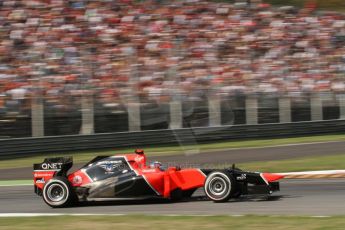 © 2012 Octane Photographic Ltd. Italian GP Monza - Friday 7th September 2012 - F1 Practice 2. Marussia MR01 - Timo Glock. Digital Ref :