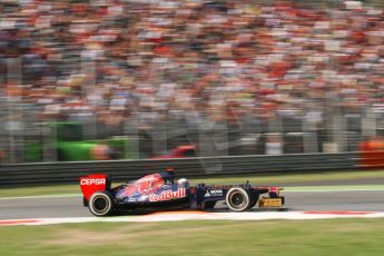 © 2012 Octane Photographic Ltd. Italian GP Monza - Friday 7th September 2012 - F1 Practice 2. Toro Rosso STR7 - Daniel Ricciardo. Digital Ref :