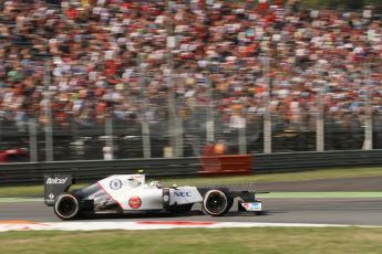 © 2012 Octane Photographic Ltd. Italian GP Monza - Friday 7th September 2012 - F1 Practice 2. Sauber C31 - Sergio Perez. Digital Ref :