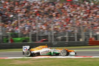 © 2012 Octane Photographic Ltd. Italian GP Monza - Friday 7th September 2012 - F1 Practice 2. Force India VJM05 - Nico Hulkenberg. Digital Ref :