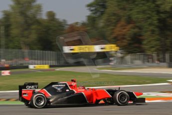 © 2012 Octane Photographic Ltd. Italian GP Monza - Friday 7th September 2012 - F1 Practice 2. Marussia MR01 - Timo Glock. Digital Ref :