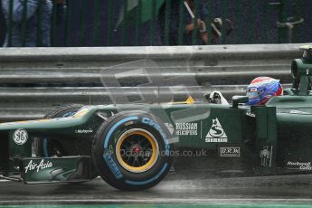 © 2012 Octane Photographic Ltd. Belgian GP Spa - Friday 31st August 2012 - F1 Practice 1. Caterham CT01 - Vitaly Petrov. Digital Ref : 0481lw7d2197