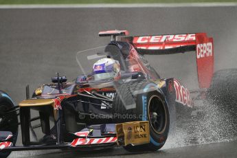 © 2012 Octane Photographic Ltd. Belgian GP Spa - Friday 31st August 2012 - F1 Practice 1. Toro Rosso STR7 - Daniel Ricciardo. Digital Ref : 0481lw7d2300