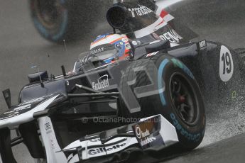 © 2012 Octane Photographic Ltd. Belgian GP Spa - Friday 31st August 2012 - F1 Practice 1. Williams FW34 - Valtteri Bottas. Digital Ref : 0481lw7d2420