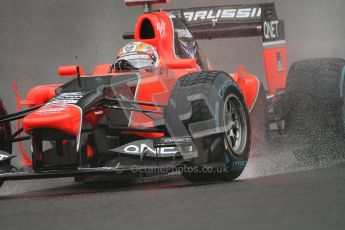 © 2012 Octane Photographic Ltd. Belgian GP Spa - Friday 31st August 2012 - F1 Practice 1. Marussia MR01 - Timo Glock. Digital Ref : 0481lw7d2509