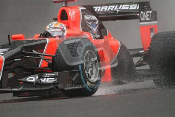 © 2012 Octane Photographic Ltd. Belgian GP Spa - Friday 31st August 2012 - F1 Practice 1. Marussia MR01 - Timo Glock. Digital Ref : 0481lw7d2510