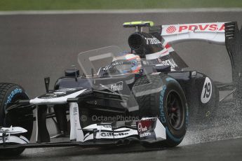 © 2012 Octane Photographic Ltd. Belgian GP Spa - Friday 31st August 2012 - F1 Practice 1. Williams FW34 - Valtteri Bottas. Digital Ref : 0481lw7d2517