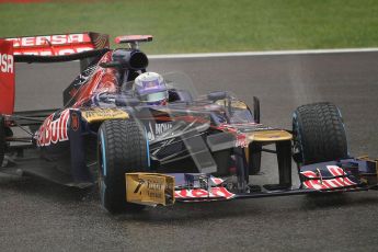 © 2012 Octane Photographic Ltd. Belgian GP Spa - Friday 31st August 2012 - F1 Practice 1. Toro Rosso STR7 - Daniel Ricciardo. Digital Ref : 0481lw7d2527
