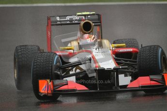 © 2012 Octane Photographic Ltd. Belgian GP Spa - Friday 31st August 2012 - F1 Practice 1. HRT F112 - Dani Clos. Digital Ref : 0481lw7d2561