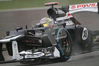 © 2012 Octane Photographic Ltd. Belgian GP Spa - Friday 31st August 2012 - F1 Practice 1. Williams FW34 - Pastor Maldonado. Digital Ref : 0481lw7d2620