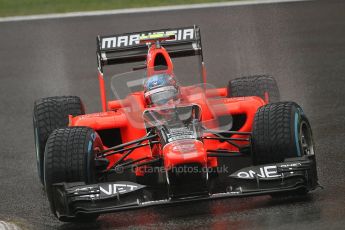 © 2012 Octane Photographic Ltd. Belgian GP Spa - Friday 31st August 2012 - F1 Practice 1. Marussia MR01 - Charles Pic. Digital Ref : 0481lw7d2637