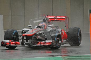 © 2012 Octane Photographic Ltd. Belgian GP Spa - Friday 31st August 2012 - F1 Practice 1. McLaren MP4/27 - Jenson Button. Digital Ref : 0481lw7d2795