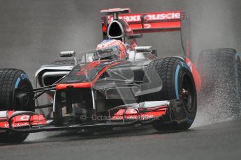 © 2012 Octane Photographic Ltd. Belgian GP Spa - Friday 31st August 2012 - F1 Practice 1. McLaren MP4/27 - Jenson Button. Digital Ref :  0481lw7d2859