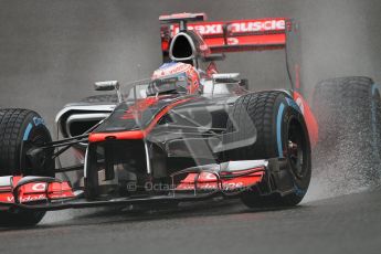 © 2012 Octane Photographic Ltd. Belgian GP Spa - Friday 31st August 2012 - F1 Practice 1. McLaren MP4/27 - Jenson Button. Digital Ref : 0481lw7d2859