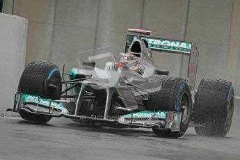 © 2012 Octane Photographic Ltd. Belgian GP Spa - Friday 31st August 2012 - F1 Practice 1. Mercedes W03 - Michael Schumacher. Digital Ref : 0481lw7d2876