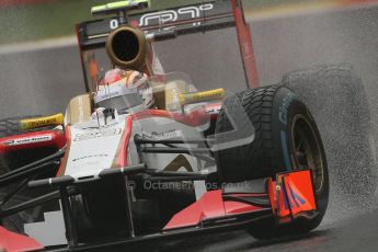 © 2012 Octane Photographic Ltd. Belgian GP Spa - Friday 31st August 2012 - F1 Practice 1. HRT F112 - Dani Clos. Digital Ref : 0481lw7d2967