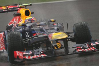 © 2012 Octane Photographic Ltd. Belgian GP Spa - Friday 31st August 2012 - F1 Practice 1. Red Bull RB8 - Mark Webber. Digital Ref : 0481lw7d3009