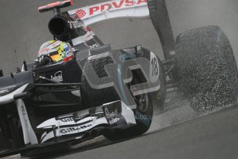 © 2012 Octane Photographic Ltd. Belgian GP Spa - Friday 31st August 2012 - F1 Practice 1. Williams FW34 - Pastor Maldonado. Digital Ref : 0481lw7d3032