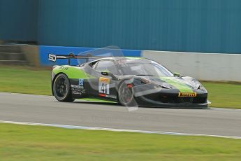 © Octane Photographic Ltd. 2012. Donington Park. Saturday 18th August 2012. Ferrari Open Qualifying session. Digital Ref : 0461cb1d1727