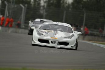 © Octane Photographic Ltd. 2012. Donington Park. Saturday 18th August 2012. Ferrari Open Qualifying session. Digital Ref : 0461lw7d0346