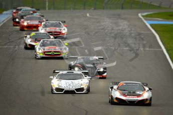 © Chris Enion/Octane Photographic Ltd 2012. FIA GT1 Championship, Donington Park, Sunday 30th September 2012. Digital Ref : 0533ce7d0733