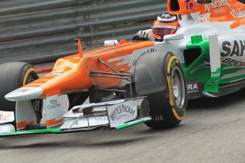 © Octane Photographic Ltd. 2012. F1 Monte Carlo - Practice 2. Thursday 24th May 2012. Nico Hulkenberg - Force India. Digital Ref : 0352cb1d5772