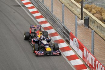© Octane Photographic Ltd. 2012. F1 Monte Carlo - Practice 2. Thursday 24th May 2012. Sebastian Vettel - Red Bull. Digital Ref : 0352cb1d5926