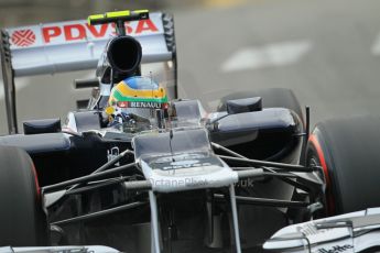 © Octane Photographic Ltd. 2012. F1 Monte Carlo - Practice 2. Thursday 24th May 2012. Bruno Senna - Williams. Digital Ref : 0352cb1d5997