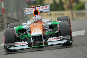 © Octane Photographic Ltd. 2012. F1 Monte Carlo - Practice 2. Thursday 24th May 2012. Paul di Resta - Force India. Digital Ref : 0352cb1d6021