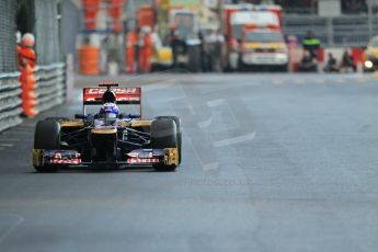 © Octane Photographic Ltd. 2012. F1 Monte Carlo - Practice 2. Thursday 24th May 2012. Daniel Ricciardo - Toro Rosso. Digital Ref : 0352cb1d6060