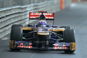 © Octane Photographic Ltd. 2012. F1 Monte Carlo - Practice 2. Thursday 24th May 2012. Daniel Ricciardo - Toro Rosso. Digital Ref : 0352cb1d6085