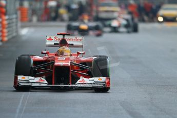 © Octane Photographic Ltd. 2012. F1 Monte Carlo - Practice 2. Thursday 24th May 2012. Fernando Alonso - Ferrari. Digital Ref : 0352cb1d6105