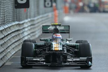 © Octane Photographic Ltd. 2012. F1 Monte Carlo - Practice 2. Thursday 24th May 2012. Vitaly Petrov - Caterham. Digital Ref : 0352cb1d6175