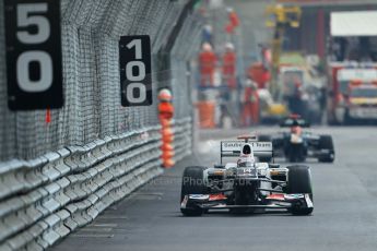 © Octane Photographic Ltd. 2012. F1 Monte Carlo - Practice 2. Thursday 24th May 2012. Kamui Kobayashi - Sauber. Digital Ref : 0352cb1d6227