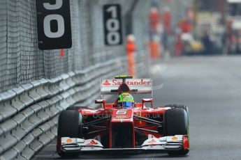 © Octane Photographic Ltd. 2012. F1 Monte Carlo - Practice 2. Thursday 24th May 2012. Felipe Massa - Ferrai. Digital Ref : 0352cb1d6236