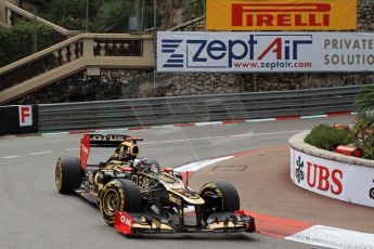 © Octane Photographic Ltd. 2012. F1 Monte Carlo - Practice 2. Thursday 24th May 2012. Kimi Raikkonen - Lotus. Digital Ref : 0352cb7d8008