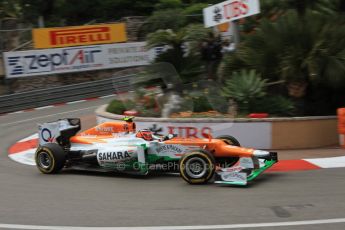 © Octane Photographic Ltd. 2012. F1 Monte Carlo - Practice 2. Thursday 24th May 2012. Nico Hulkenberg - Force India. Digital Ref : 0352cb7d8040