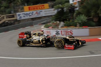 © Octane Photographic Ltd. 2012. F1 Monte Carlo - Practice 2. Thursday 24th May 2012. Kimi Raikkonen -  Lotus. Digital Ref : 0352cb7d8051