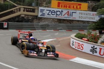 © Octane Photographic Ltd. 2012. F1 Monte Carlo - Practice 2. Thursday 24th May 2012. Daniel Ricciardo - Toro Rosso. Digital Ref : 0352cb7d8101