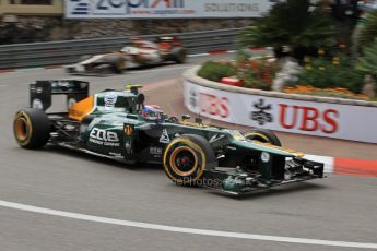 © Octane Photographic Ltd. 2012. F1 Monte Carlo - Practice 2. Thursday 24th May 2012. Vitaly Petrov - Caterham. Digital Ref : 0352cb7d8125