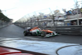 © Octane Photographic Ltd. 2012. F1 Monte Carlo - Practice 2. Thursday 24th May 2012. Paul di Resta - Force India. Digital Ref : 0352cb7d8248