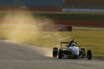 World © Octane Photographic Ltd. Formula Ford Sampler Day – Silverstone December 15th 2012. George Blundell - Fan Powered Racer. Digital Ref :