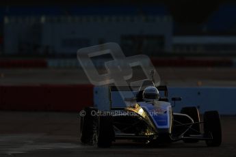 World © Octane Photographic Ltd. Formula Ford Sampler Day – Silverstone December 15th 2012. George Blundell - Fan Powered Racer. Digital Ref :