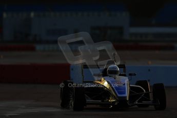 World © Octane Photographic Ltd. Formula Ford Sampler Day – Silverstone December 15th 2012. George Blundell - Fan Powered Racer. Digital Ref :