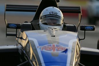 World © Octane Photographic Ltd. Formula Ford Sampler Day – Silverstone December 15th 2012. George Blundell - Fan Powered Racer. Digital Ref :