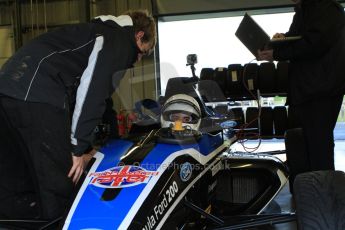 World © Octane Photographic Ltd. Formula Ford Sampler Day – Silverstone December 15th 2012. George Blundell - Fan Powered Racer. Digital Ref :
