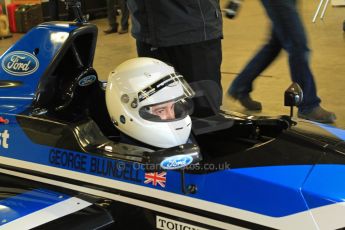 World © Octane Photographic Ltd. Formula Ford Sampler Day – Silverstone December 15th 2012. George Blundell - Fan Powered Racer. Digital Ref :