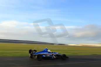 World © Octane Photographic Ltd. Formula Ford Sampler Day – Silverstone December 15th 2012. George Blundell - Fan Powered Racer. Digital Ref :