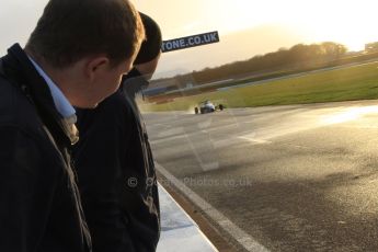 World © Octane Photographic Ltd. Formula Ford Sampler Day – Silverstone December 15th 2012. George Blundell - Fan Powered Racer. Digital Ref :